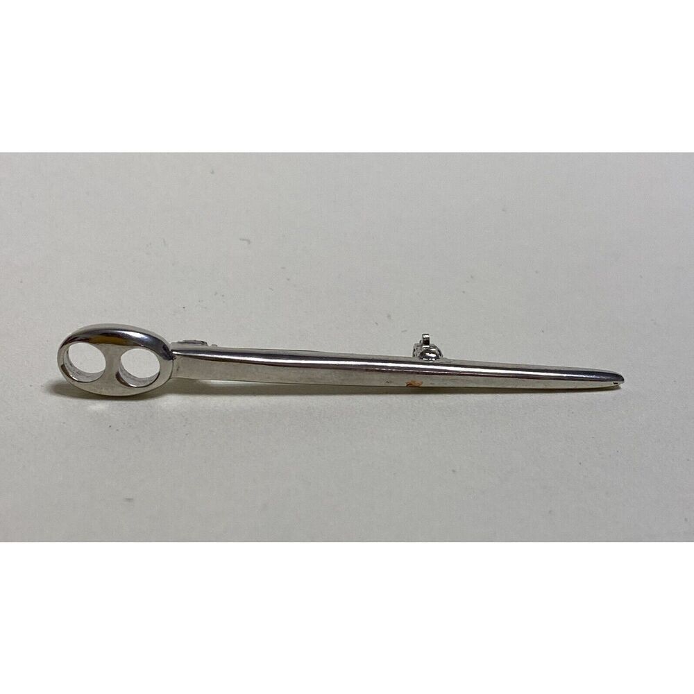 Vendome MCM Silver Brooch Pin Modern Art Minimalist Rare HTF